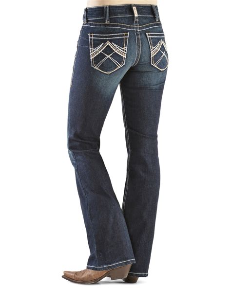 Ariat Women's Real Denim Boot Cut Riding Jeans | Boot Barn