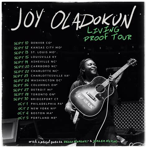 Joy Oladokun announces tour with Becca Mancari & Jensen McRae