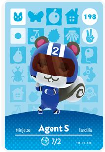 Agent S ~ Animal Crossing New Horizons Villager NFC Amiibo - 2GirlzDesigns