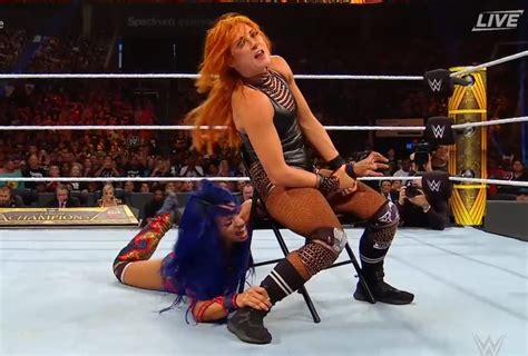 Becky Lynch and Sasha Banks Had A Brutal Brawl At Clash Of Champions