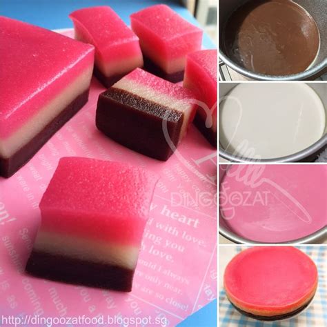 Tri-Flavoured Mochi Cake (Baked) 烤QQ MOCHI 糕 | No bake cake, Mochi cake, Mochi recipe