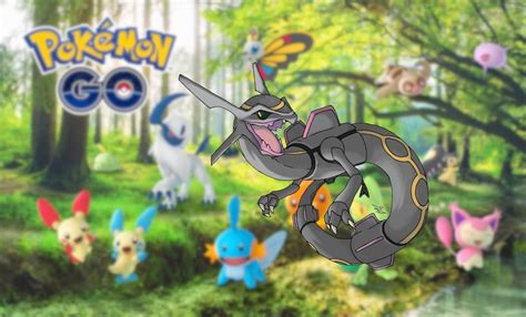 Pokémon GO - How To Get Shiny Rayquaza During The Hoenn Celebration Event | Attack of the Fanboy