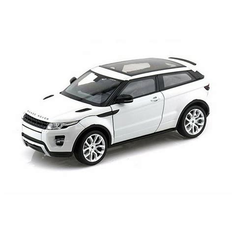 Land Rover Range Rover Evoque SUV w/ Sunroof, White - Welly 24021WWT - 1/24 scale Diecast Model ...