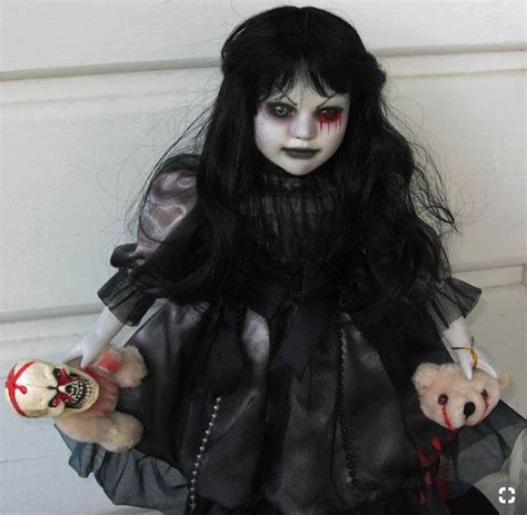 Goth & Horror Dolls OOAk Horror Doll Tanya Porcelain Doll Art Dolls ...