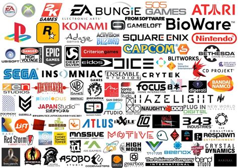 Here are most of well known Video Game Studio Logos in the gaming ...