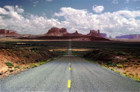 Forrest Gump Road to Monument Valley