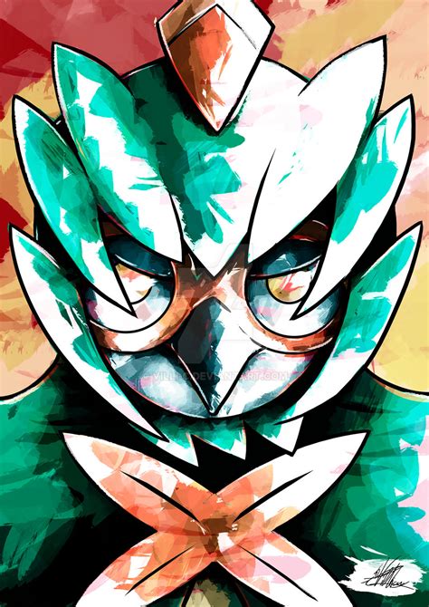 DECIDUEYE ARTWORK by villi-c on DeviantArt