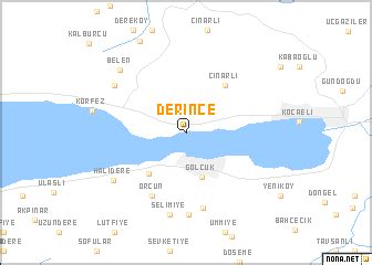 Derince (Turkey) map - nona.net