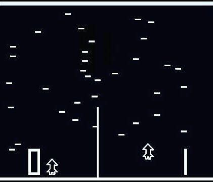 Space Race, Arcade Video game by Atari, Inc. (1973)