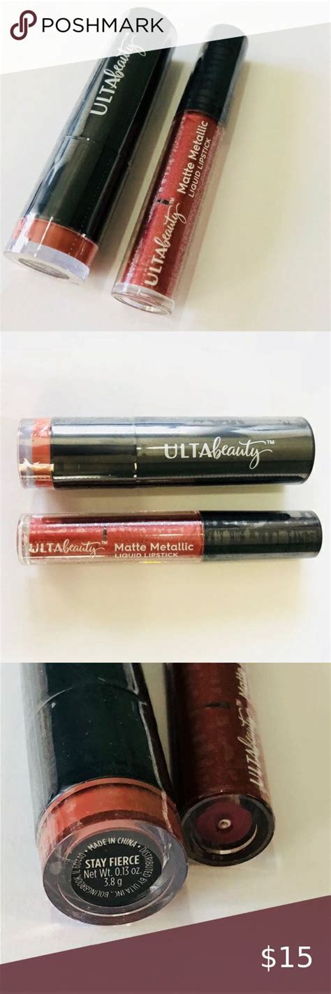 ULTA Beauty Lip bundle include | Metallic liquid lipstick, Ulta beauty ...