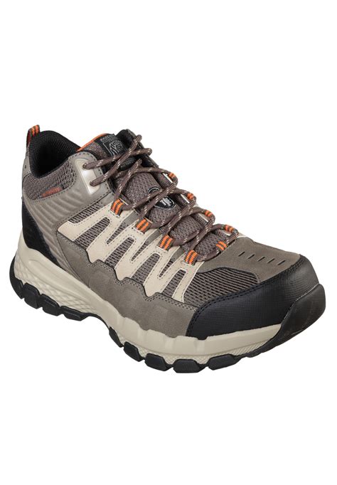 Queznell Steel Toe Waterproof Work Boot by Skechers®| Big and Tall ...