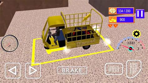 Tuk Tuk Auto Rickshaw Transporter game || Tuk Tuk Auto Rickshaw game ...