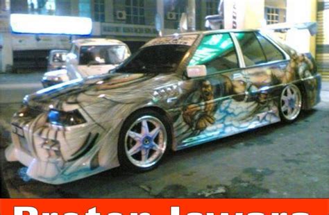 Proton Saga Iswara Modified - malakuio