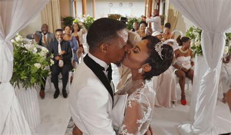 Drama rocks Dintle & Reggie's wedding on Scandal! - Mbare Times