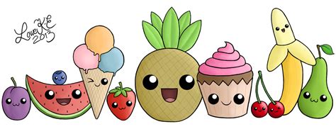 Cute Food by LotsOfLowe on DeviantArt