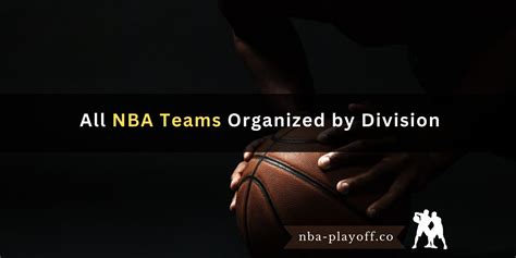 All NBA Teams Organized by Division - NBA Playoff