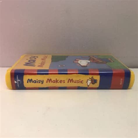 Nick Jr Maisy Makes Music VHS Video Tape 2004 VTG Nickelodeon Kids Show RARE OOP | eBay