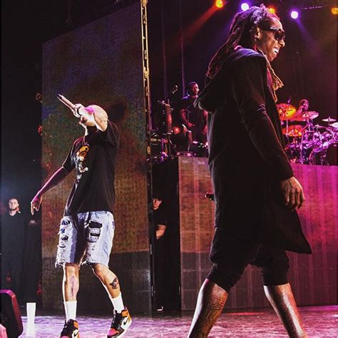 Chris Brown Brings Out Lil Wayne & French Montana In Miami To Perform “Loyal” Live [Video]