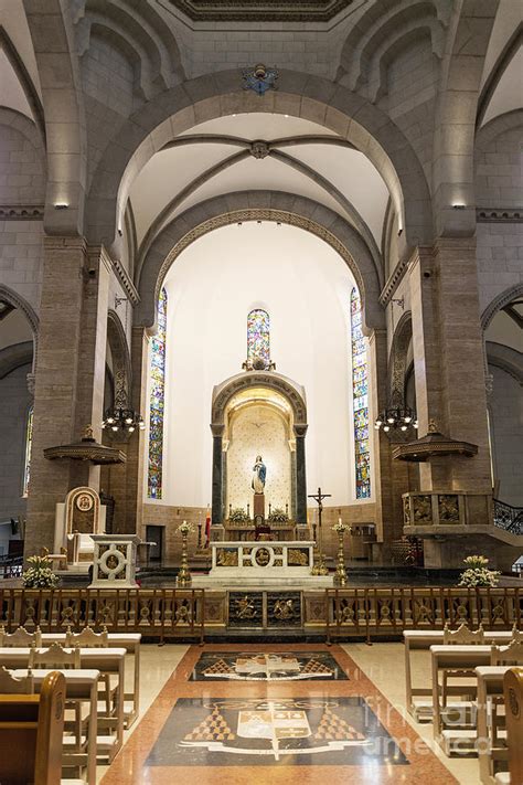 Manila Cathedral Interior In Philippines Photograph by JM Travel Photography