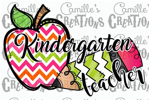 Kindergarten Teacher teacher clipart transparent PNG file | Etsy