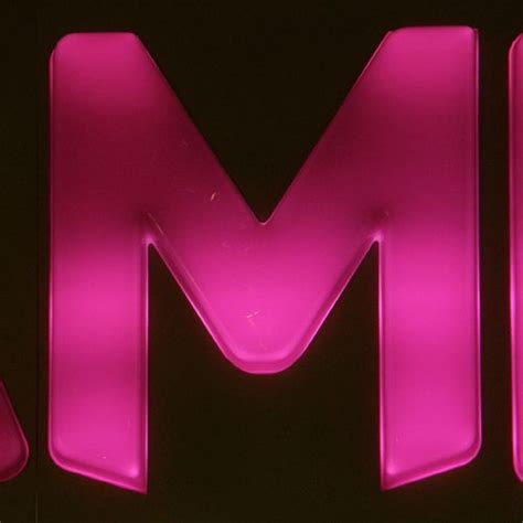 M glowing - gaMe | Christmas live wallpaper, Lettering, Pink letter