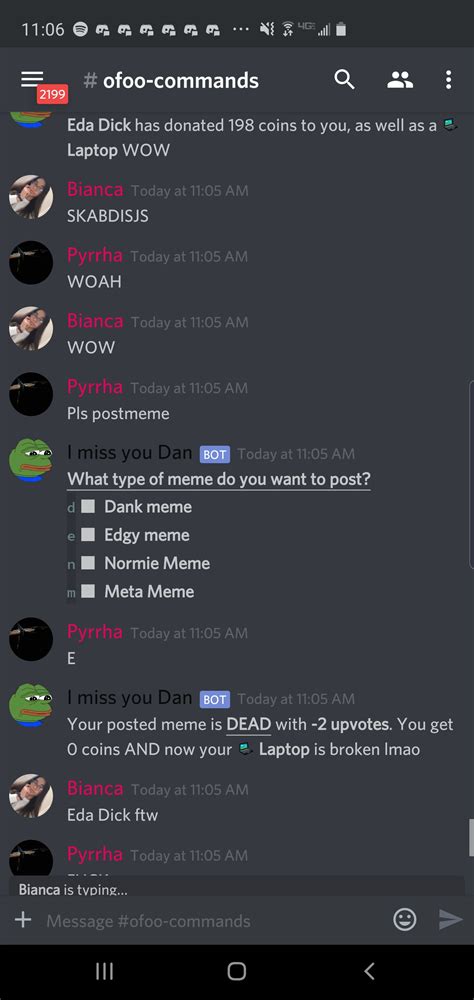 20+ Dank Memes Discord Bot Commands - Factory Memes