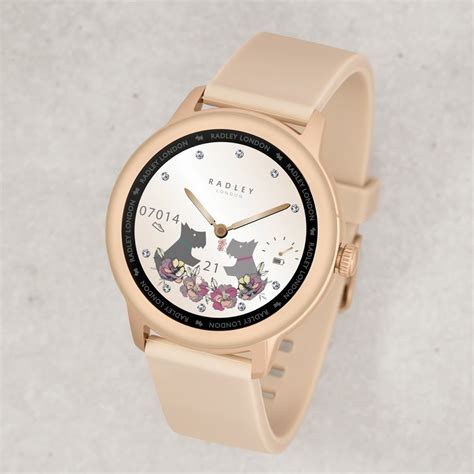 Radley | Radley Smart Series 7 Bluetooth Smartwatch | Two-Tone Rose, Black And Pink ...