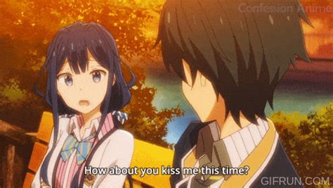 Romantic Love Anime GIF Images - Mk GIFs.com