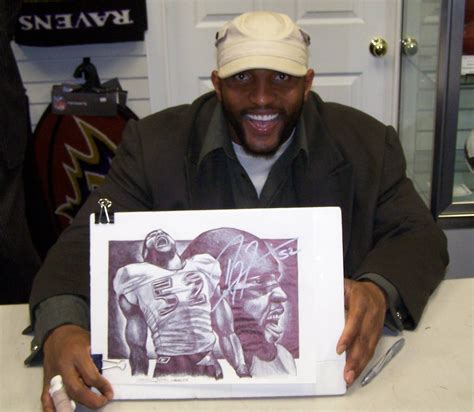 Bardsley Sports Art: Ray Lewis Autograph Signing Dec.10,2010