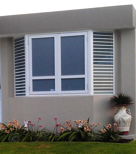 ventana de seguridad casement que habré hacia fuera con cristal | Ventanas, Ventanas de aluminio ...