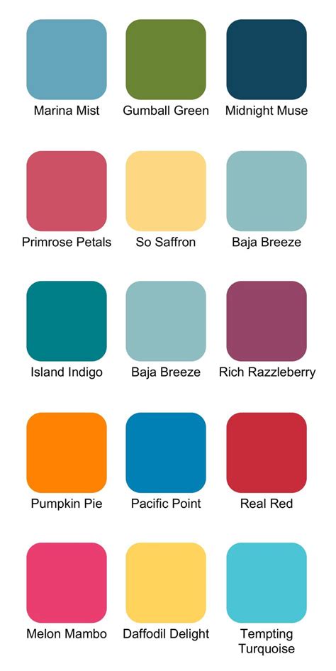 Stampin' Up! Color Combinations for Summer | Stamping techniques, Color combos, Stampin up