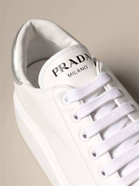 PRADA: Sneakers women - White 1 | Sneakers Prada 1E259M 050 3I52 GIGLIO.COM