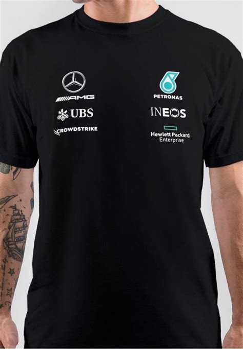 Petronas Formula 1 Black T-Shirt | Swag Shirts