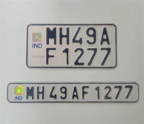 HSRP Number Plate at Rs 1200/set | High Security Registration Plates in Nagpur | ID: 2849364738912