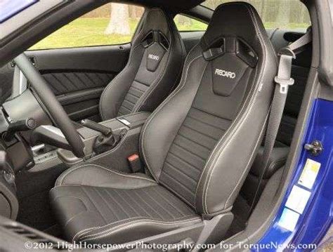 The Recaro seats of the 2013 Ford Mustang GT Premium Coupe | Torque News