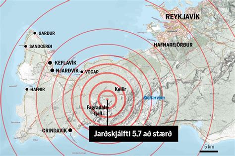 Series of Earthquakes Hits Southwest Iceland - Iceland Monitor