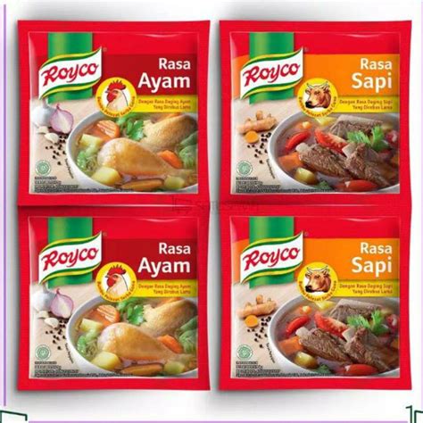 Jual royco bumbu penyedap rasa ayam sapi | Shopee Indonesia