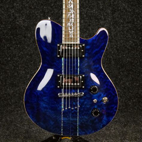 Indie Guitars Shape Tribal Extreme - Quilted Blue - 2nd Hand | Rich ...