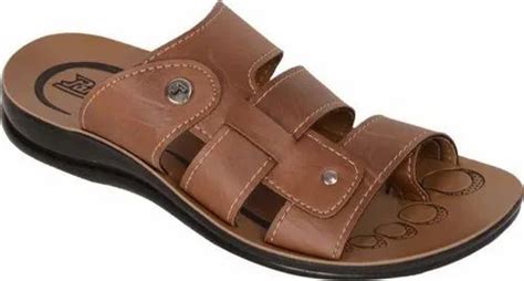 Chappal Daily wear Paragon Men Brown Flats, Size: 6 to 10 at Rs 299/pair in Mumbai