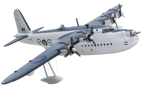 Corgi AA27502 Short Sunderland Mk.III ML788/2-S, No.422 Squadron RCAF, Pembroke Dock - Diecast ...