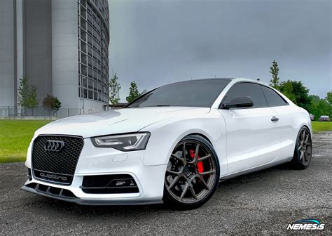 Audi S5 B8.5 White BC Forged RZ05 Wheel | Wheel Front