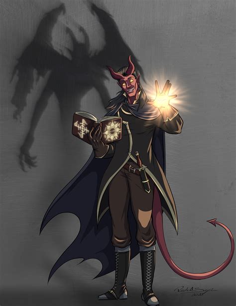 Tiefling Warlock