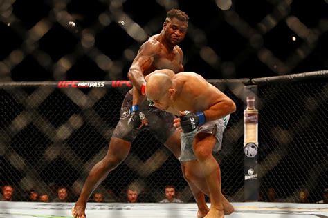 Francis Ngannou told Dana White, ‘I need the title shot’ after KO of ...