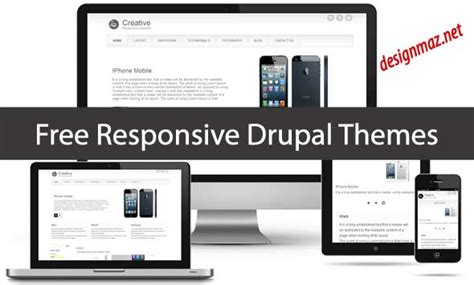 20+ Free Responsive Drupal Themes - DesignMaz