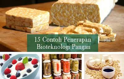 Bioteknologi Pangan : 15 Contoh Produk Bioteknologi yang Dihasilkan