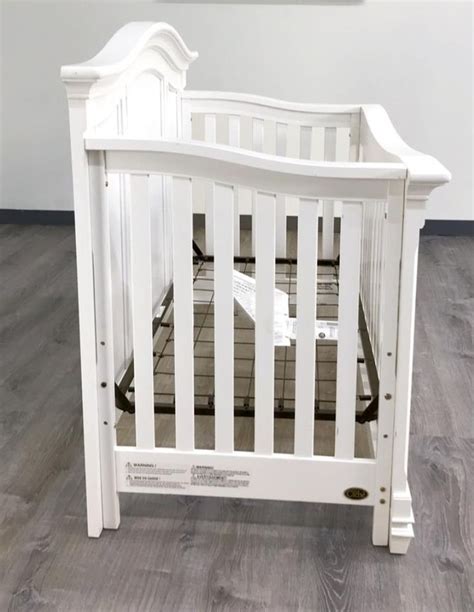 White Nursery Crib in 2020 | Cribs, White nursery, Adjustable mattress