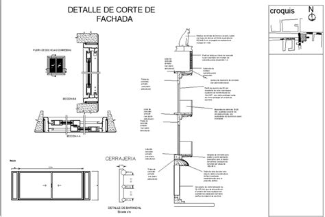 Window detail drawing in dwg AutoCAD file.