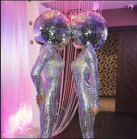 Mirror Jumpsuit Women Disco Festival Outfit Party Clothing ∆ Disco Rhinestone Clothing Rave ...