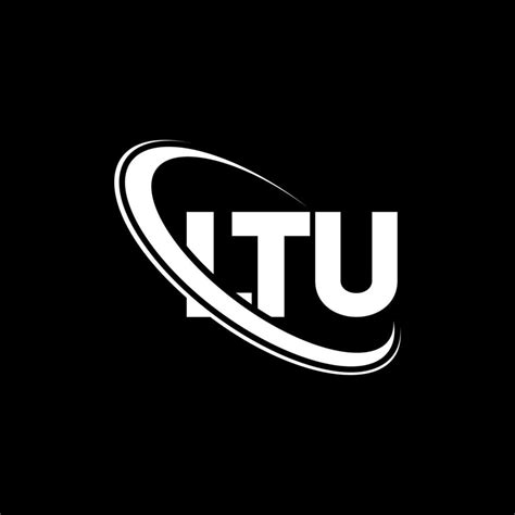 LTU logo. LTU letter. LTU letter logo design. Initials LTU logo linked with circle and uppercase ...