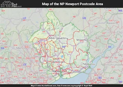 NP Postcode Area | Learn about the Newport Postal Area